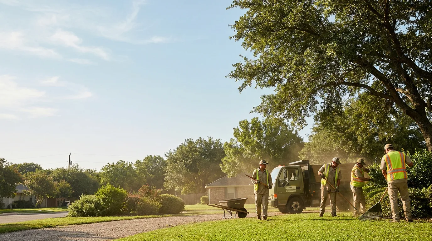 Landscaping in Sterling City, TX near me